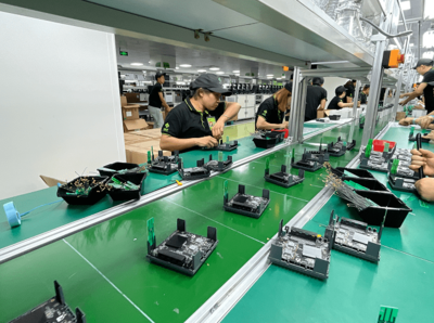 日產三萬臺,月產百萬臺!新都速度太贊了~